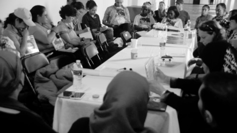 Grupo de Trabalho na Cúpula de Mães de Migrantes Desaparecidos