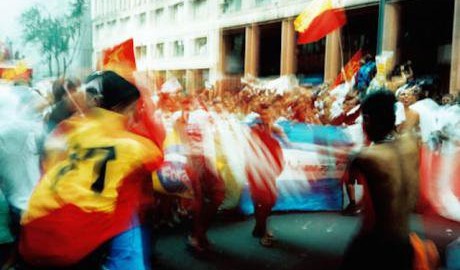 Opening walk of 2002 WSF