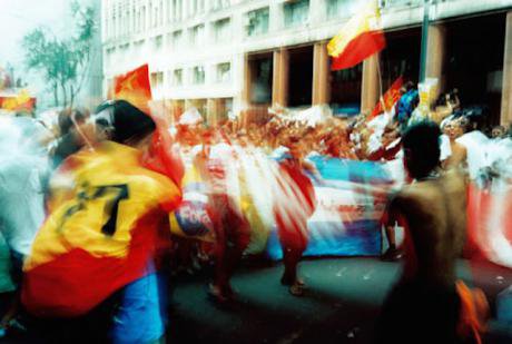 Opening walk of 2002 WSF